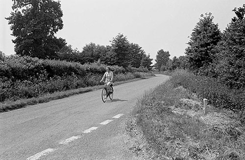 A country road, Wichenford Worcs  (1969)